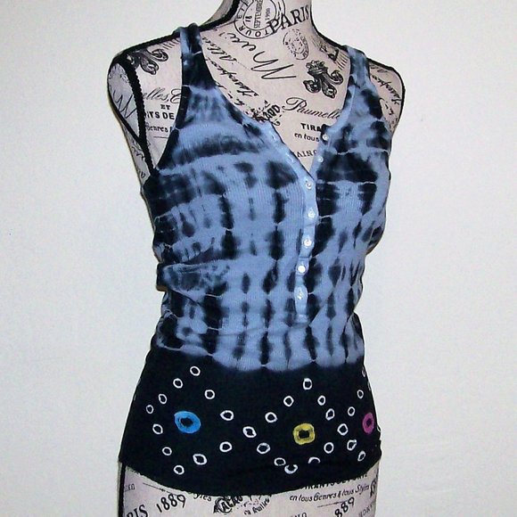 NWT Sexy Tie Dye Tank Top - Picture 1 of 6